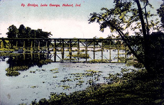 HobartIndiana-LakeGeorge-RailwayBridge-1909-SS